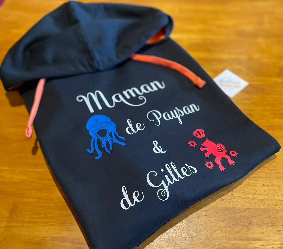 Pull paysan et gille