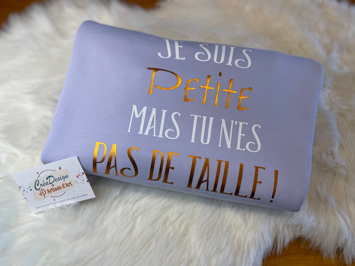 Sweat Femme humour pour les petites.