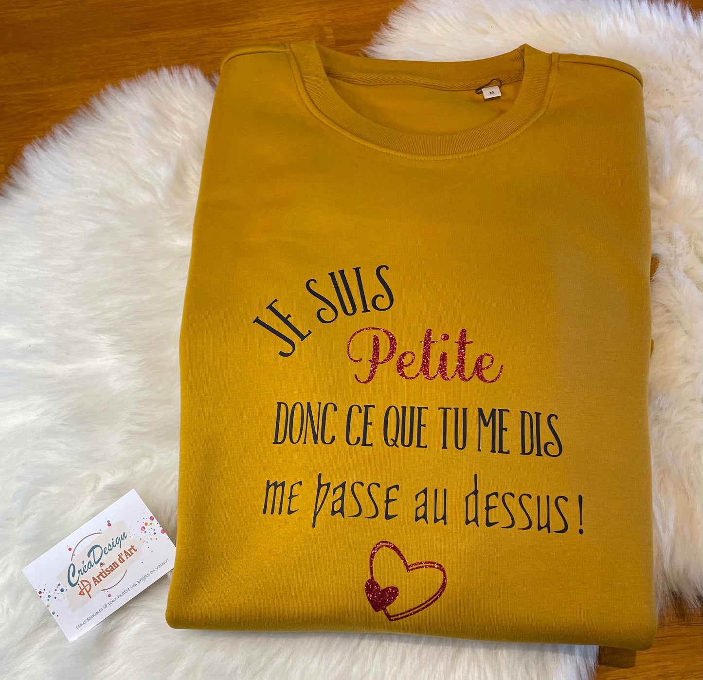 Sweat Femme humour pour les petites.