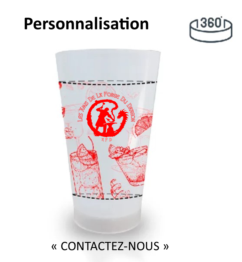 Gobelet festival réutilisable 25cl