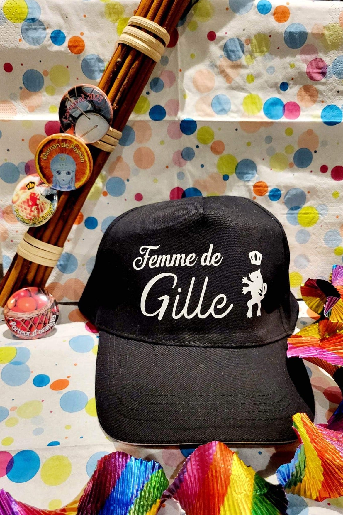 Casquette personnalisée pour le carnaval