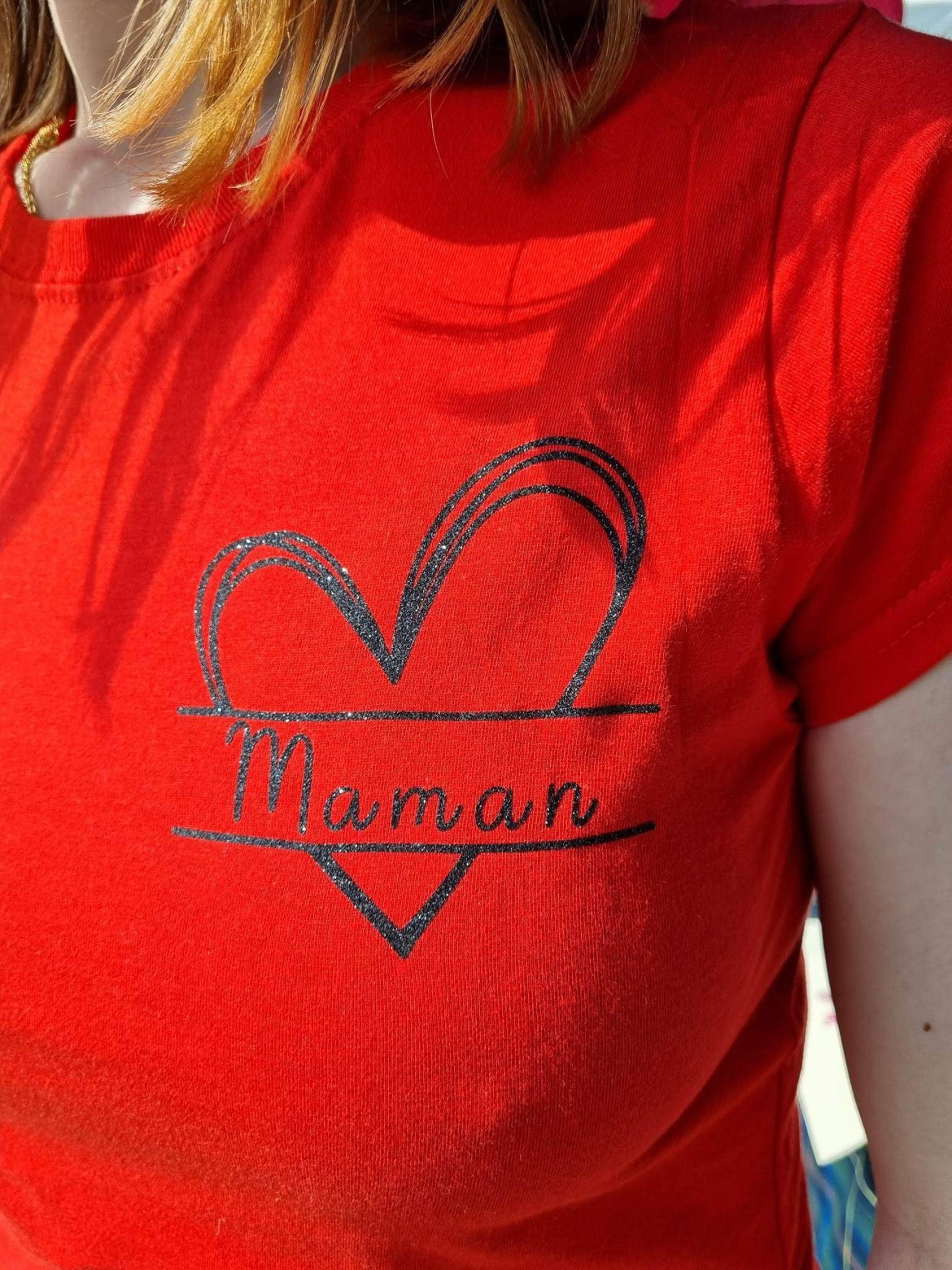 Tee-shirt personnalisé "Fête des mamans"