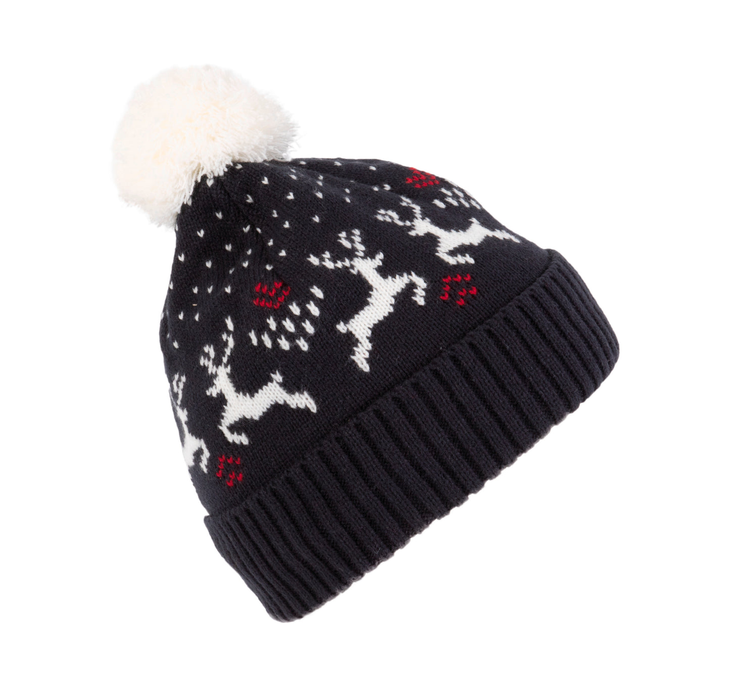 Bonnet de Noël motifs rennes