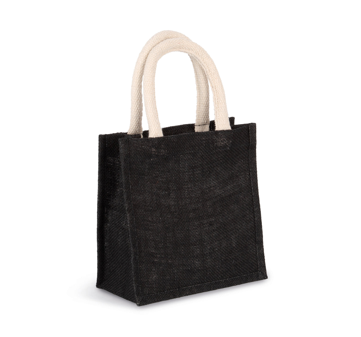 Sac style cabas en toile de jute colorés