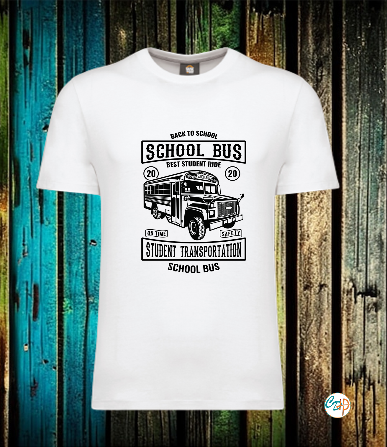 T-shirt School Bus