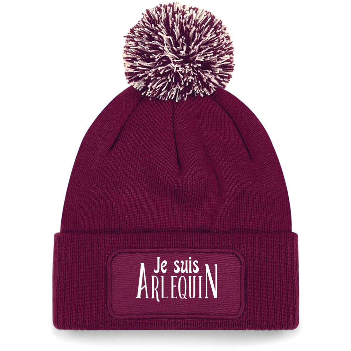 Bonnet personnalisé Arlequin