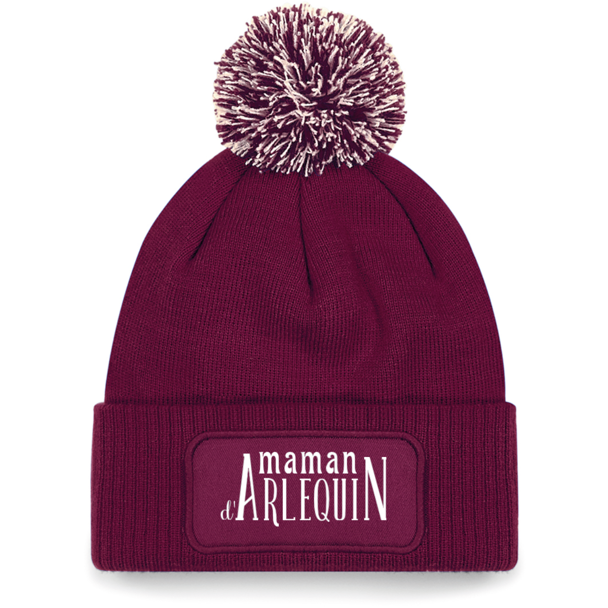 Bonnet personnalisé Arlequin