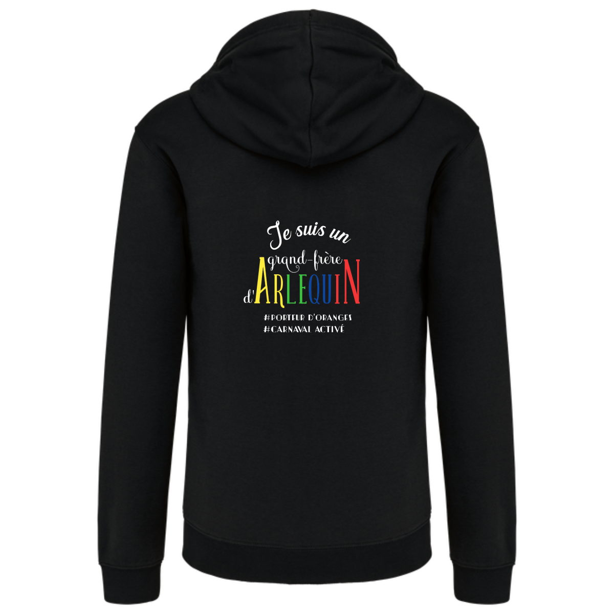 Arlequin Sweat capuche homme