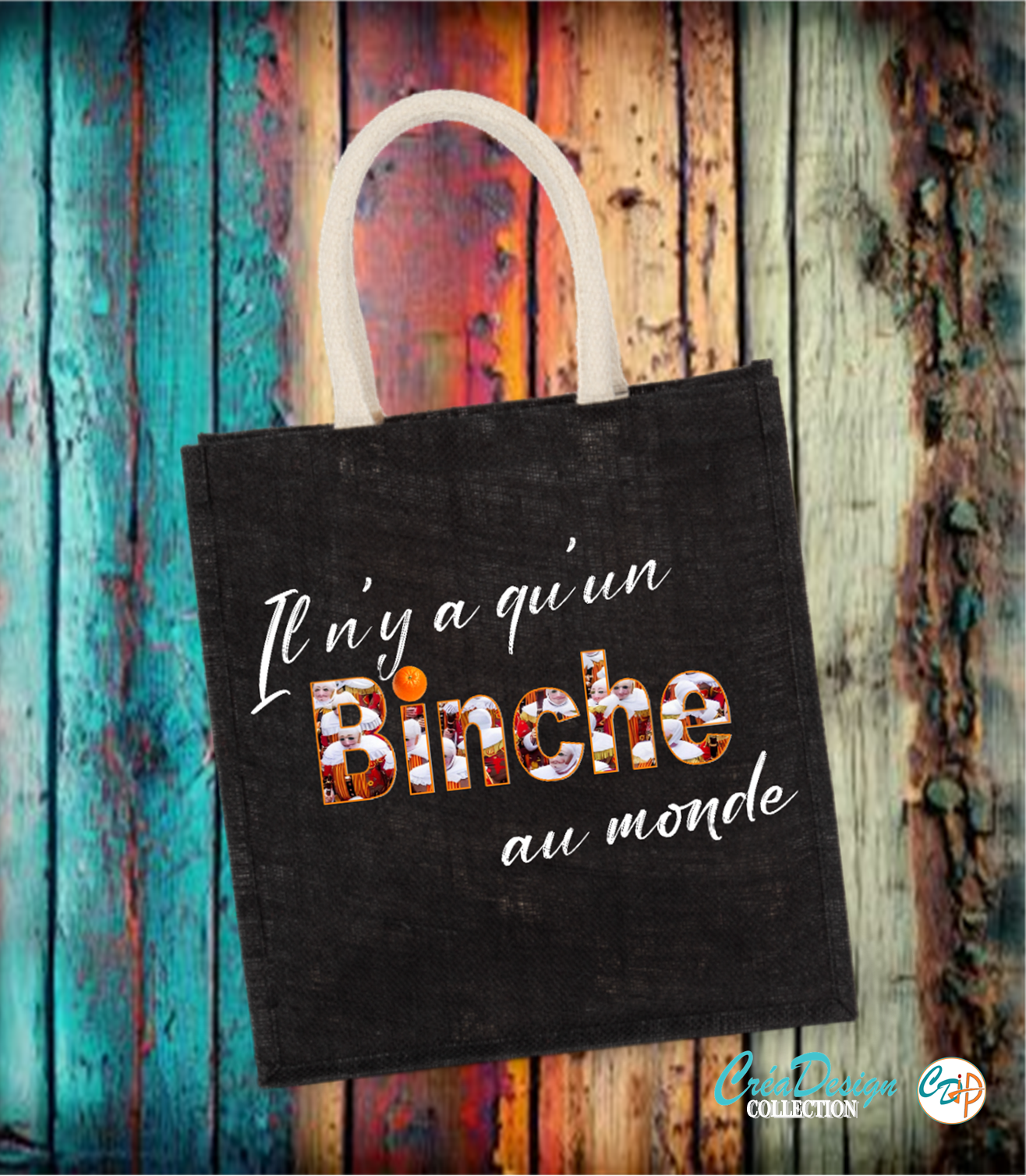 Sac jute Binche collection