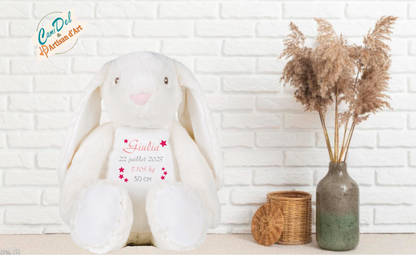 Peluche zippée personnalisée