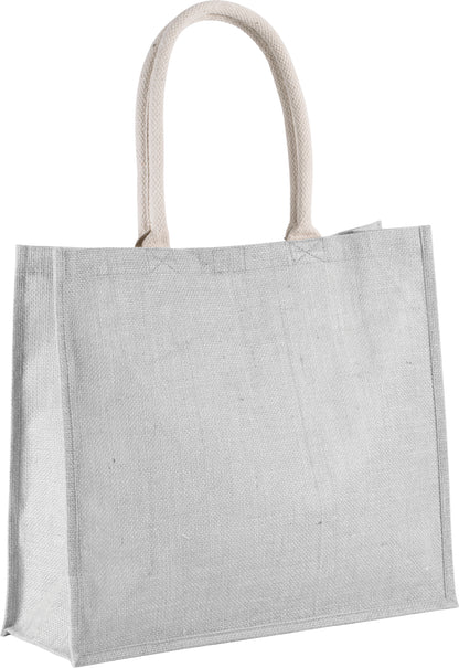 Sac en jute "......en or et à paillettes"