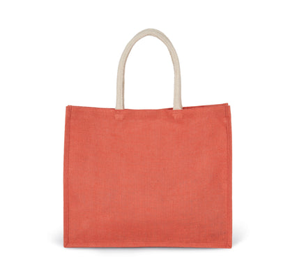 Sac en jute "......en or et à paillettes"