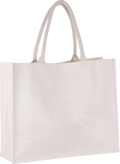 Sac en jute "......en or et à paillettes"