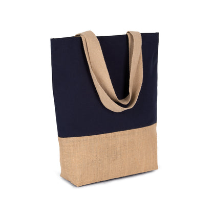 Sac en coton et fils de jute contrecollé personnalisé