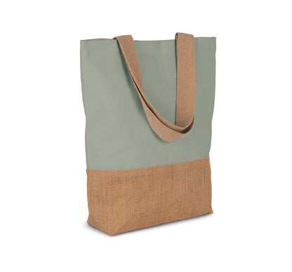 Sac en coton et fils de jute contrecollé personnalisé