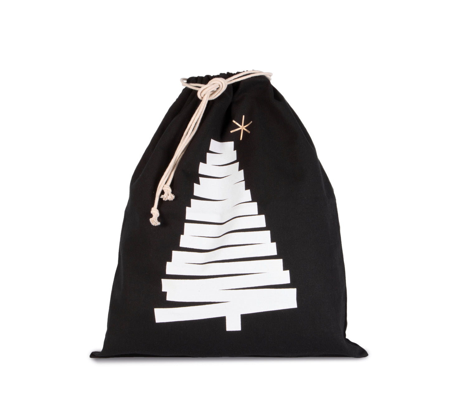 Pochon modèle sapin de Noël