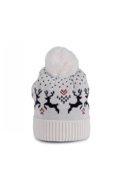 Bonnet de Noël motifs rennes