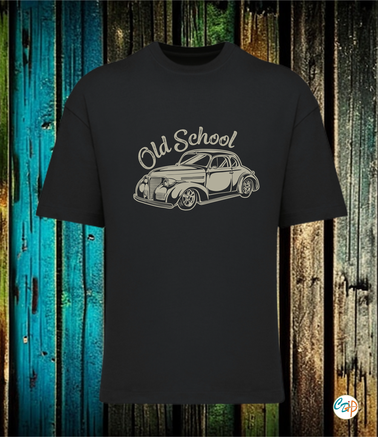 T-shirt  Old School