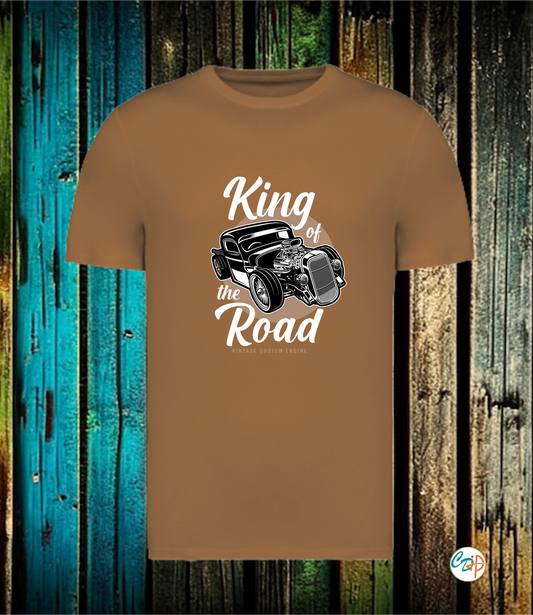 T-shirt King the road