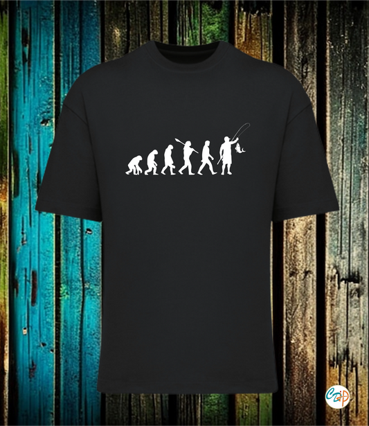 T-shirt Evolution Pèche