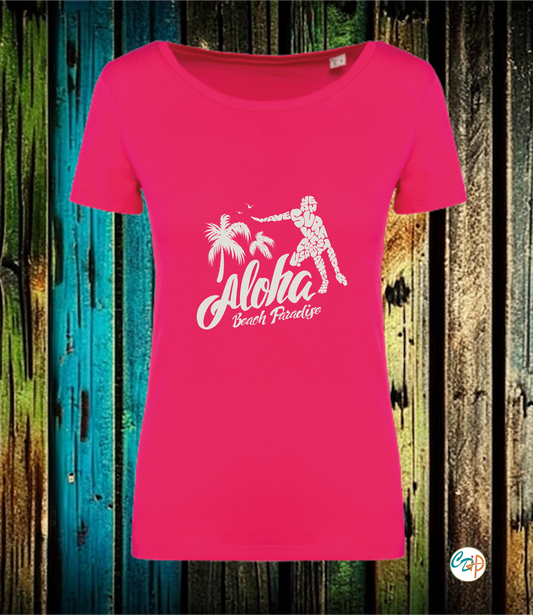 T-shirt femme Aloha