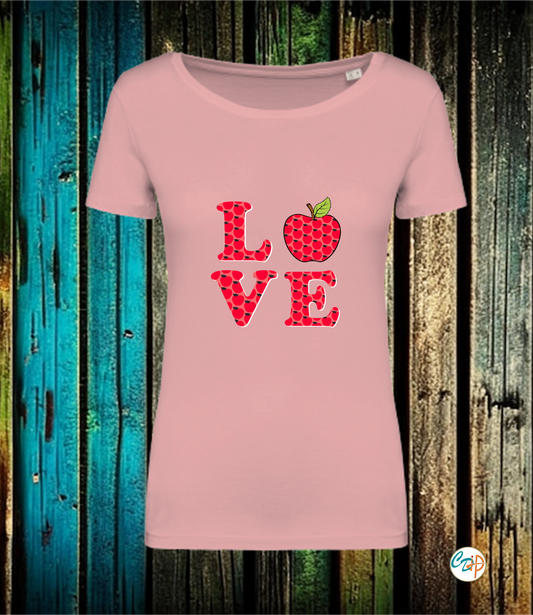 T-shirt femme love