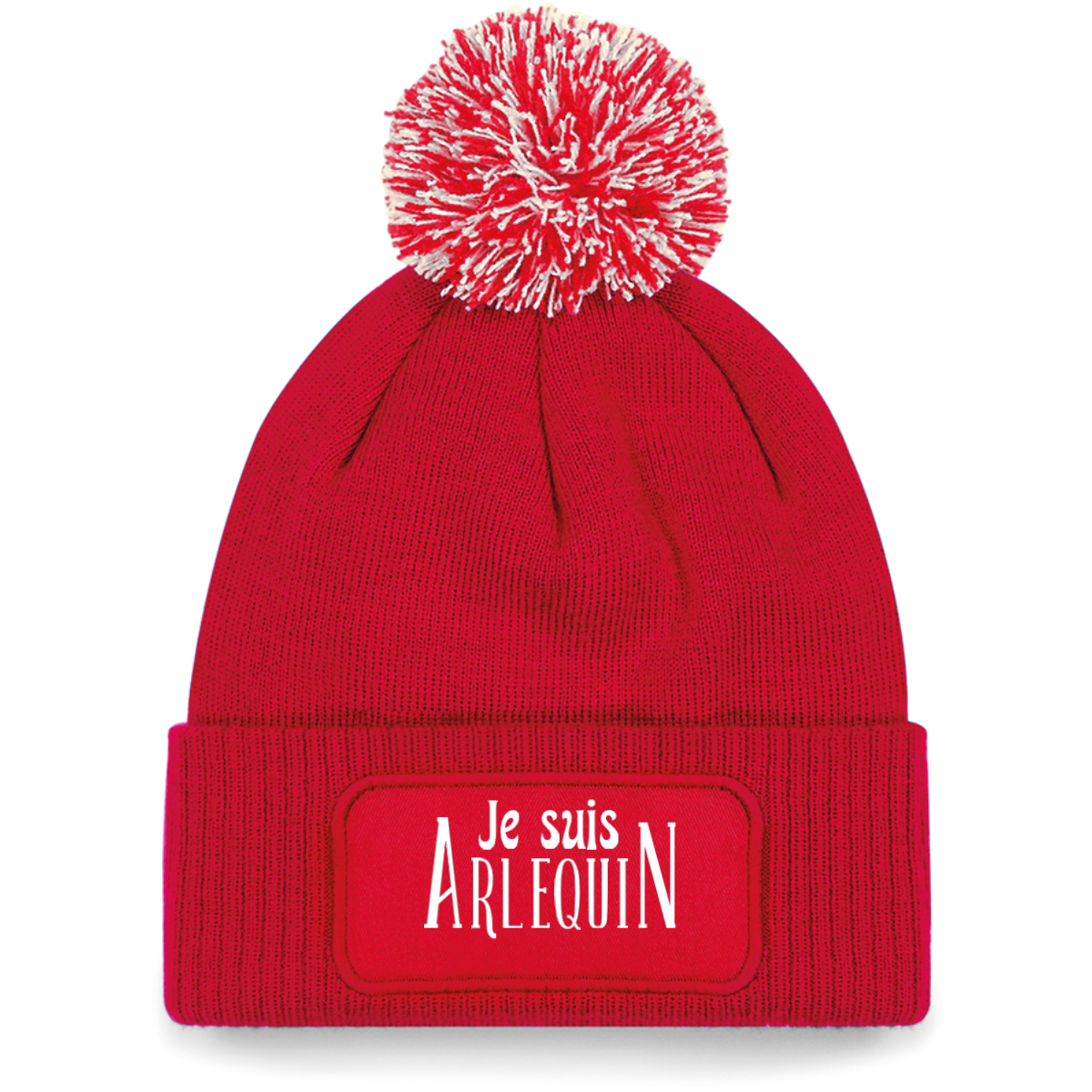 Bonnet personnalisé Arlequin