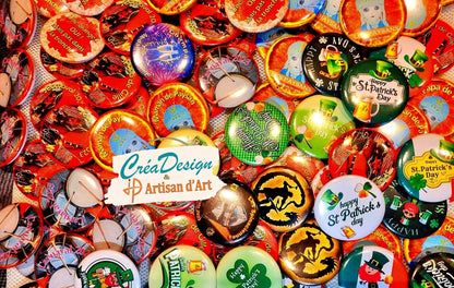 Badges personnalisés  CréaDesign